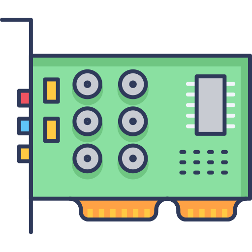 tarjeta de sonido icono gratis