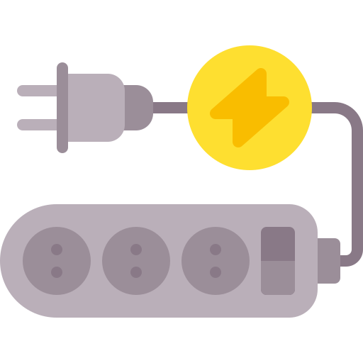 Extension cord - Free electronics icons