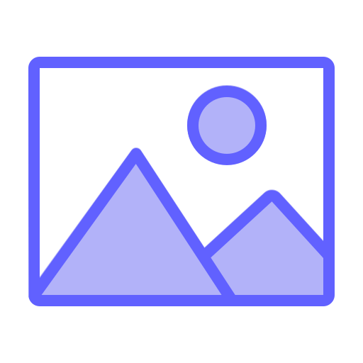 Image Generic Outline Color icon