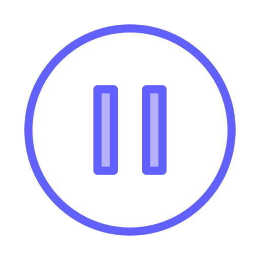 Pause free icon