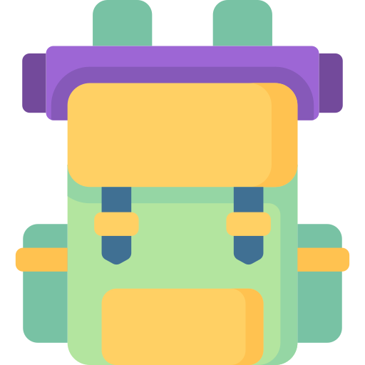 Backpack Special Flat icon