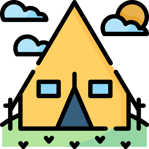 Camping - free icon