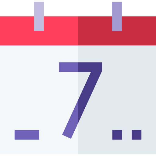 Week - Free time and date icons