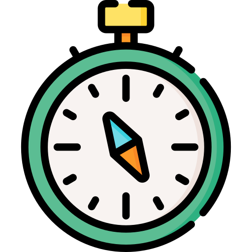 cronógrafo icono gratis