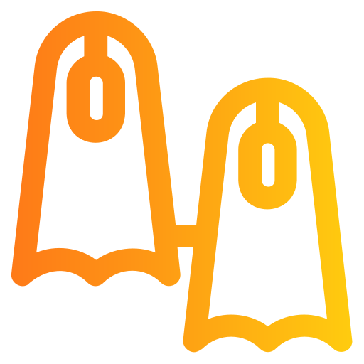 Flippers free icon Flippers free icon