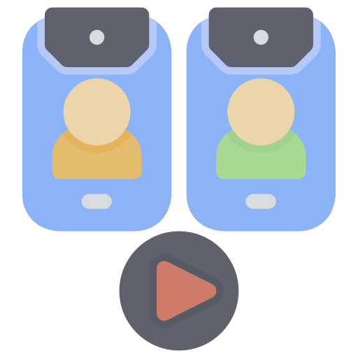 appel vidéo Icône gratuit