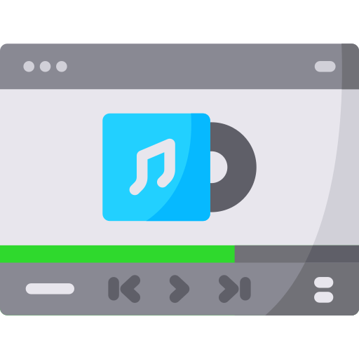 Music player Special Flat icon