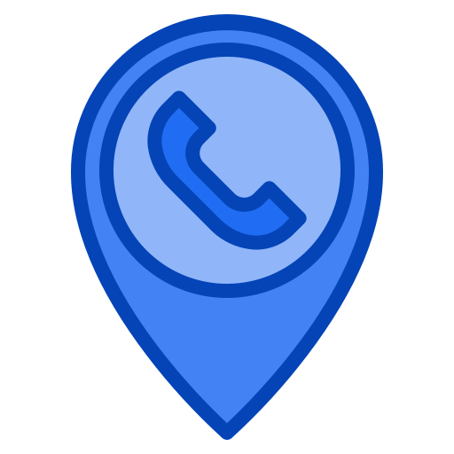 Phone Generic Blue icon