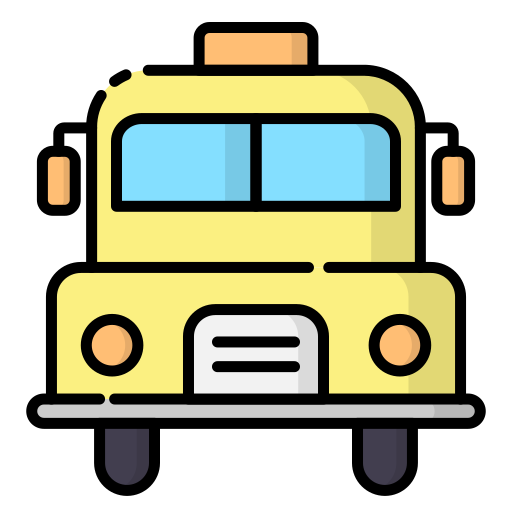 Ônibus escolar grátis ícone Ônibus escolar grátis ícone