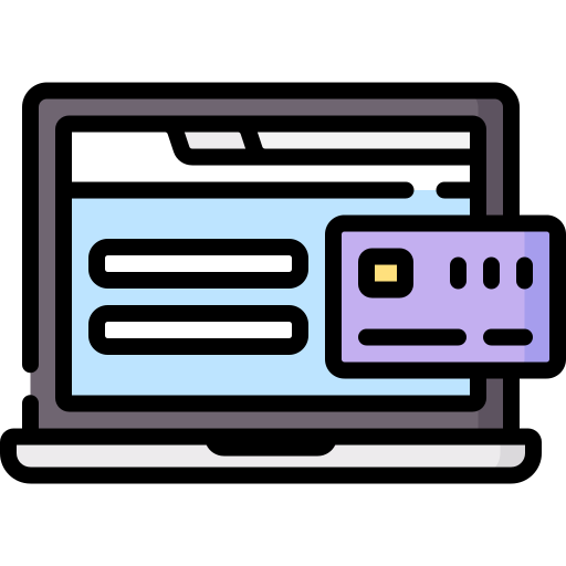 Online payment free icon