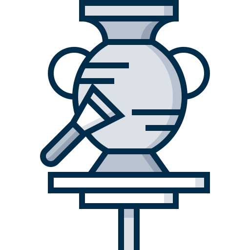 cerámica icono gratis