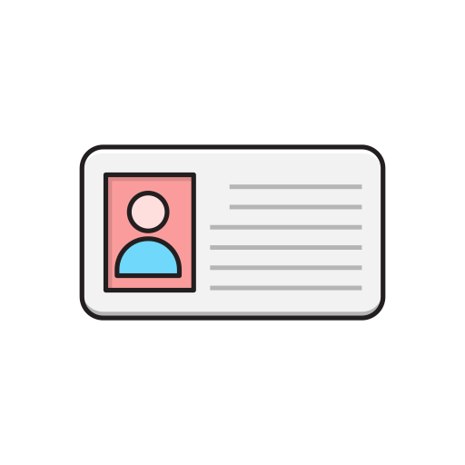 Identification free icon Identification free icon