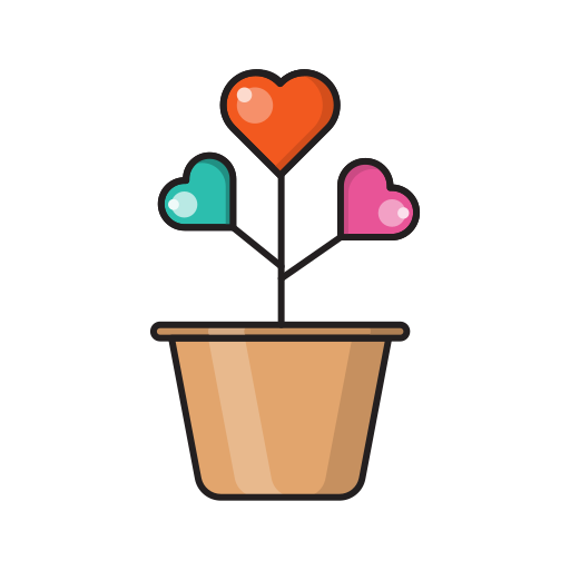 Plant Vector Stall Lineal Color Icon