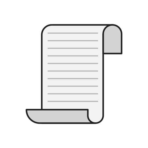 Document Vector Stall Lineal Color Icon