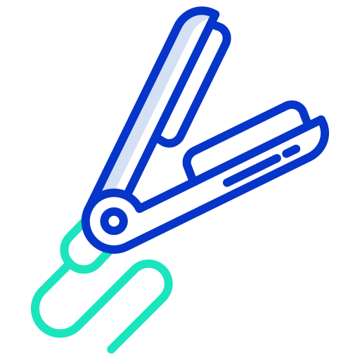 Curling iron free icon Curling iron free icon