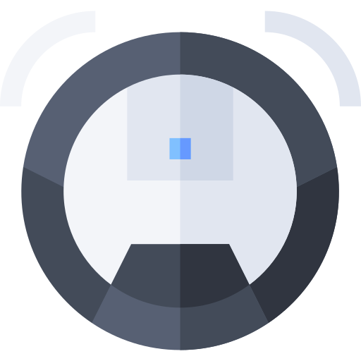 aspiradora robot icono gratis