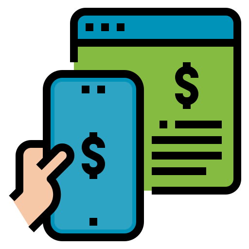Online payment free icon Online payment free icon