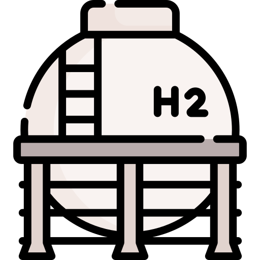 Hydrogen Special Lineal color icon