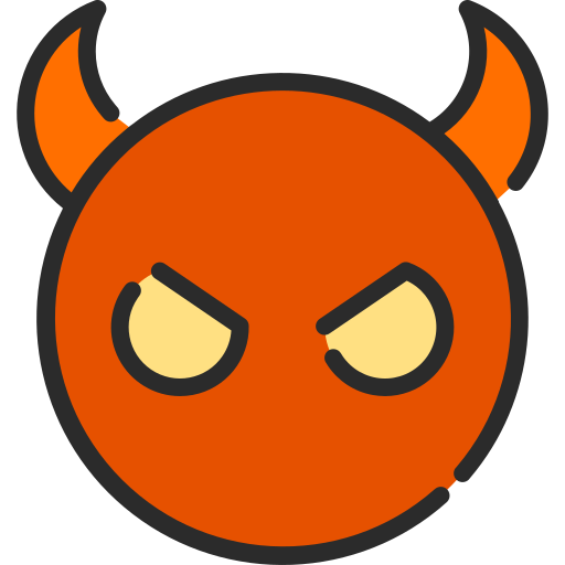 Devil Generic Outline Color icon