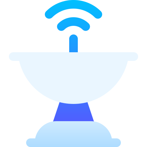 Satellite dish free icon Satellite dish free icon