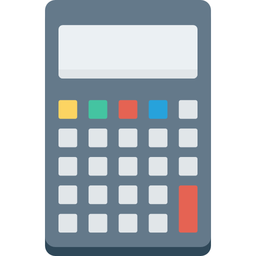 Calculator Dinosoft Flat icon