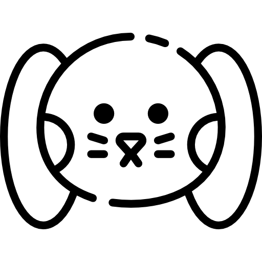 conejito icono gratis