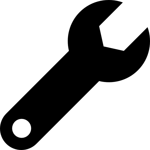 llave inglesa icono gratis