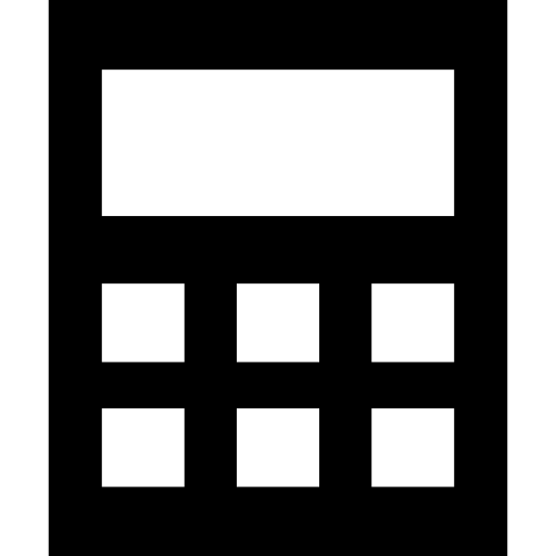 Calculator Dinosoft Fill icon