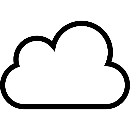 Cloud Dinosoft Lineal icon