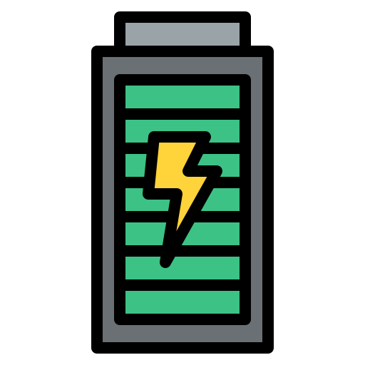 Battery Iconixar Lineal Color Icon