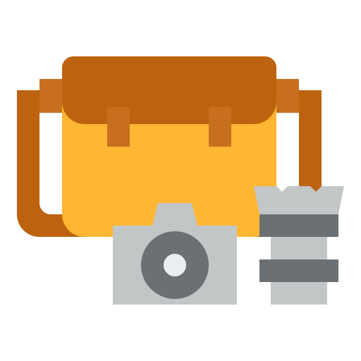 Camera bag free icon Camera bag free icon