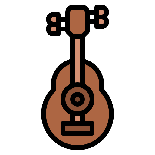 guitarra clasica icono gratis