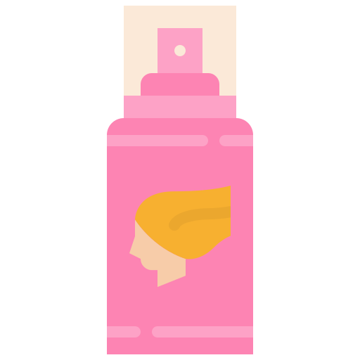 spray para el cabello icono gratis