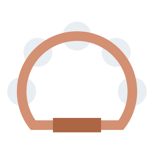 Tambourine free icon
