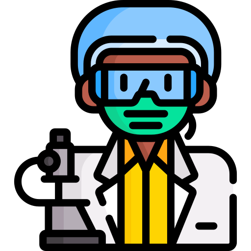 técnico de laboratorio icono gratis