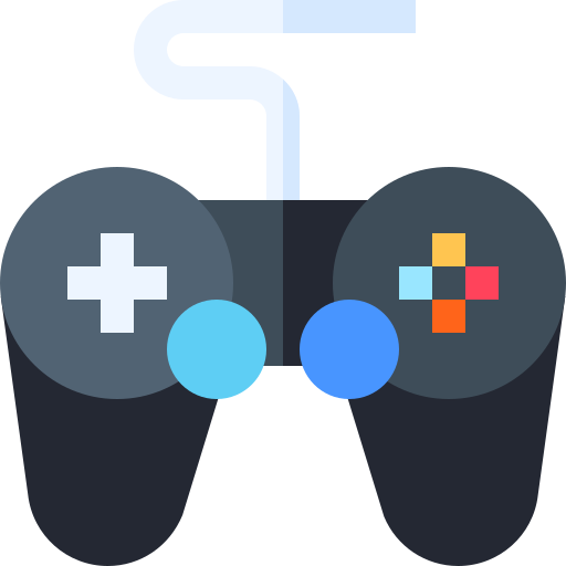 Joystick Basic Straight Flat icon