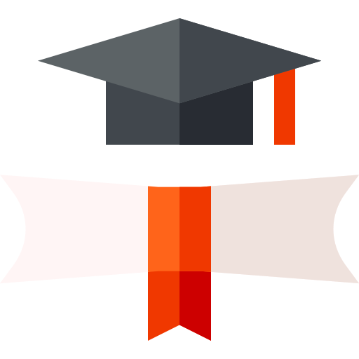 graduación icono gratis