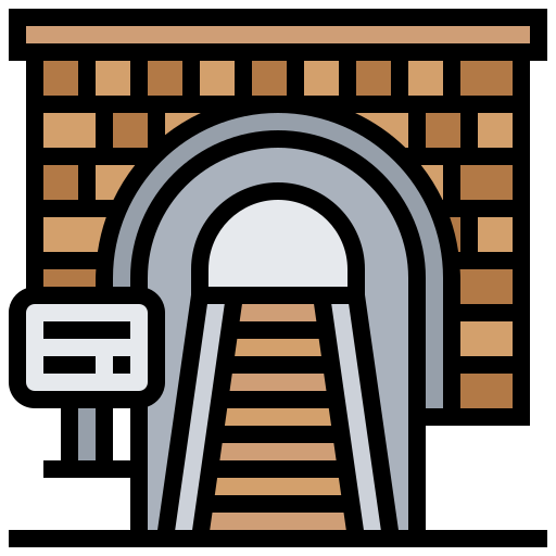 túnel icono gratis