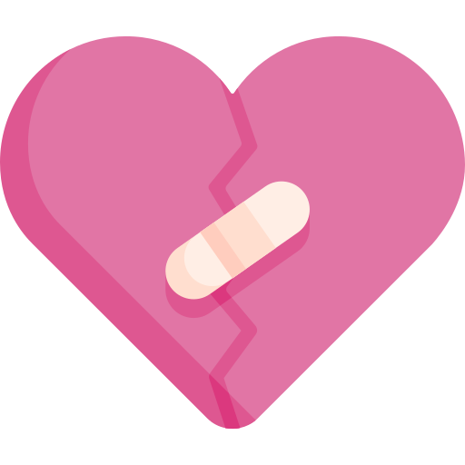 coeur brisé Icône gratuit coeur brisé Icône gratuit
