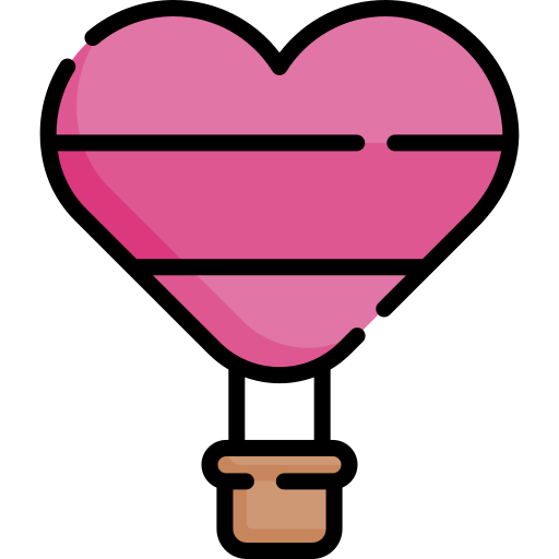 Hot air balloon free icon