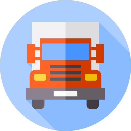 un camion Icône gratuit un camion Icône gratuit