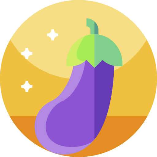 aubergine Icône gratuit