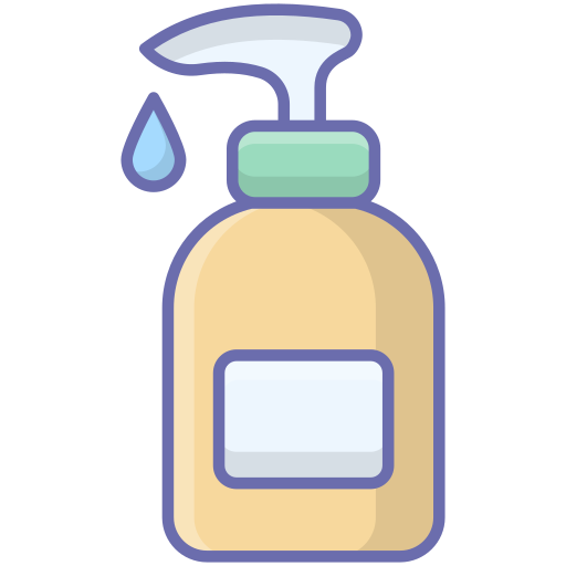 Sanitizer Generic Outline Color icon