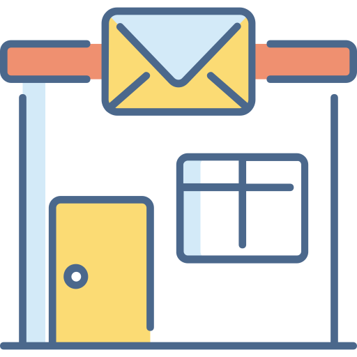 oficina postal icono gratis