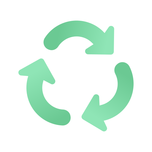 Recycle Generic Flat Gradient icon