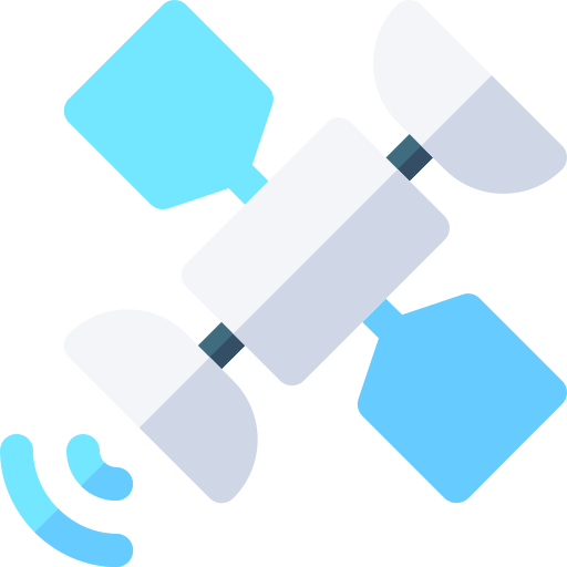 satélite grátis ícone