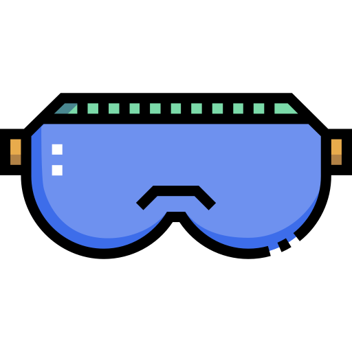 lentes de seguridad icono gratis