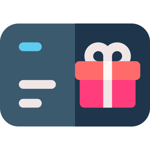 Gift card free icon