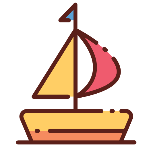 Sail boat - free icon