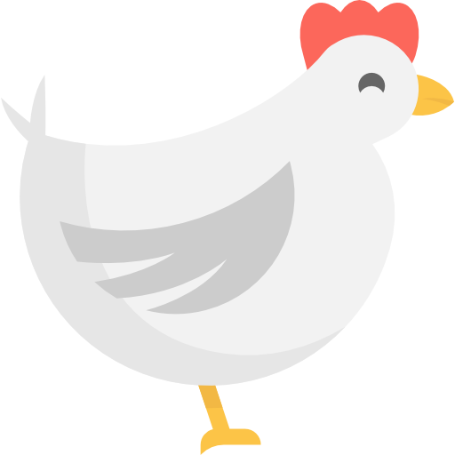 galinha grátis ícone galinha grátis ícone